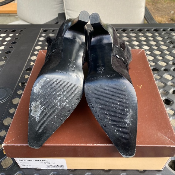 Women’s Antonio Melani Suede High Ankle Boots Size 7.5 - Picture 8 of 8